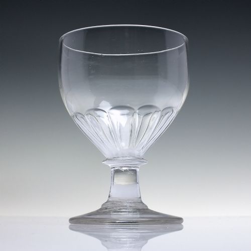 GEORGIAN GLASS RUMMER C1820 - ADDITIONAL PHOTO 1