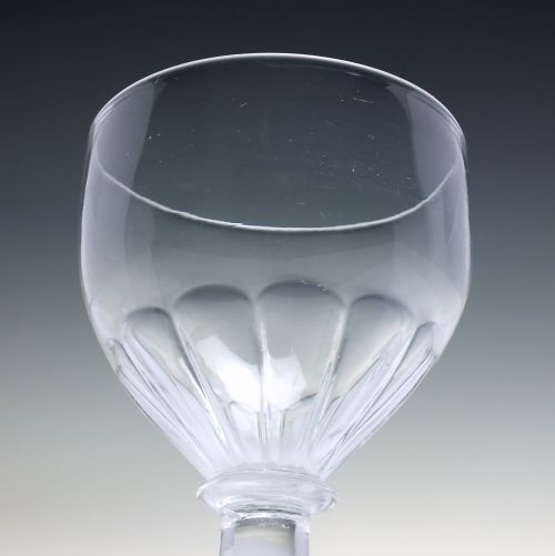 GEORGIAN GLASS RUMMER C1820 - ADDITIONAL PHOTO 2