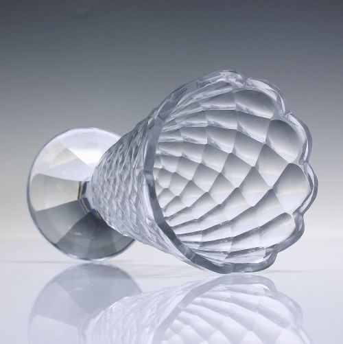 18TH CENTURY FACET CUT JELLY GLASS C1790 - ADDITIONAL PHOTO 2