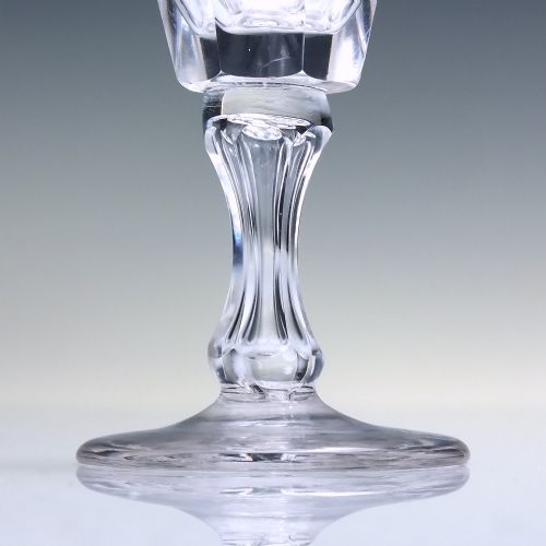 FOUR VICTORIAN PORT GLASSES C1870 - ADDITIONAL PHOTO 1