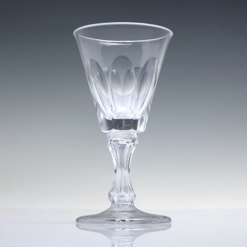 FOUR VICTORIAN PORT GLASSES C1870 - ADDITIONAL PHOTO 2