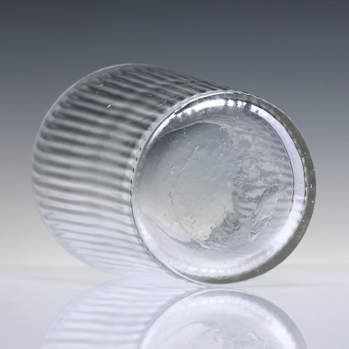 19TH CENTURY FULL RIB MOULDED PINT TUMBLER C1850 - ADDITIONAL PHOTO 2