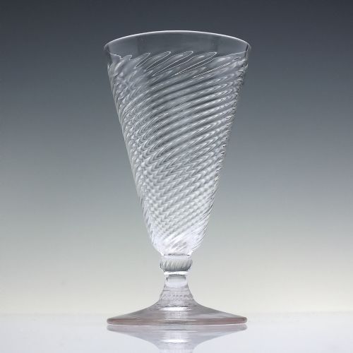 18TH CENTURY WRYTHEN ALE GLASS C1780 - ADDITIONAL PHOTO 2