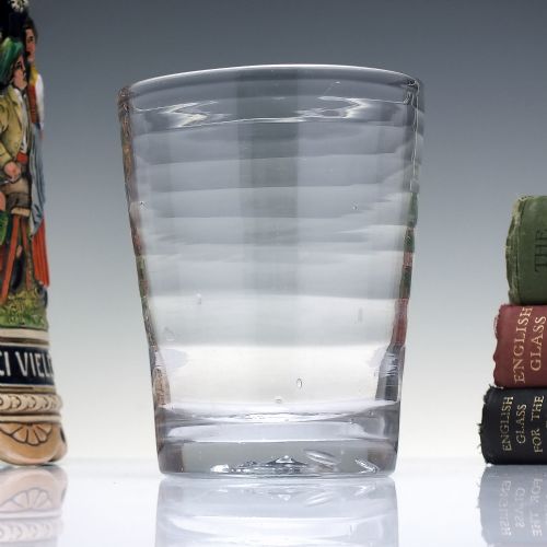 18th century lynn glass tumbler c1760 - CATEGORY: ANTIQUE GLASS - DATED 1750