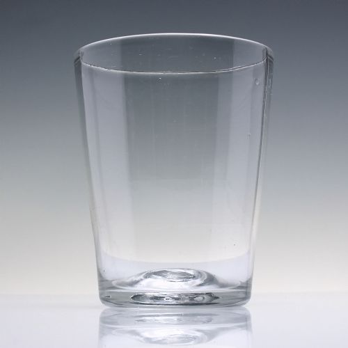 18TH CENTURY GLASS WHISKY TUMBLER C1760 - ADDITIONAL PHOTO 1