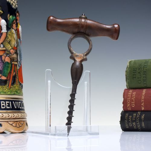 antique 19th century holborn signet champagne corkscrew c1877 - CATEGORY: ANTIQUE MISCELLANEOUS - DATED 1870