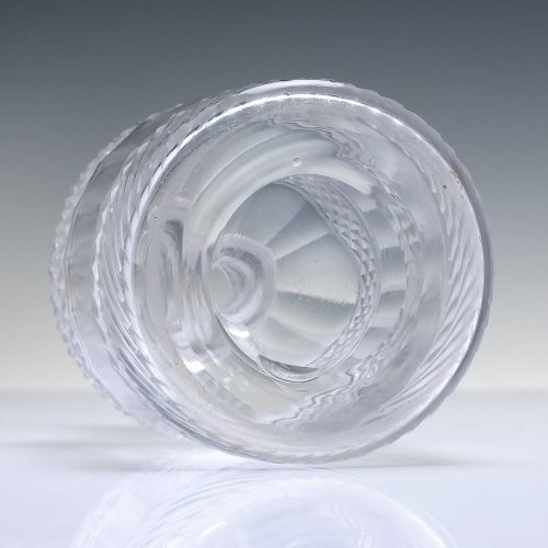 19TH CENTURY GLASS SPIRIT DECANTER C1830 - ADDITIONAL PHOTO 5