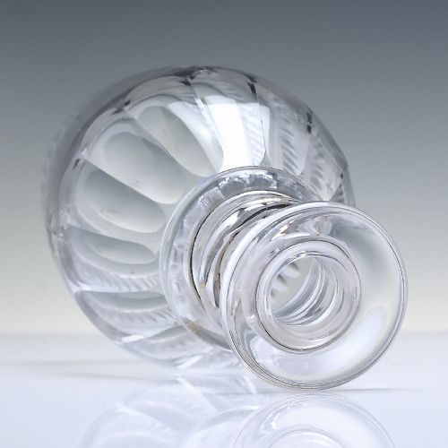19TH CENTURY GLASS SPIRIT DECANTER C1830 - ADDITIONAL PHOTO 3