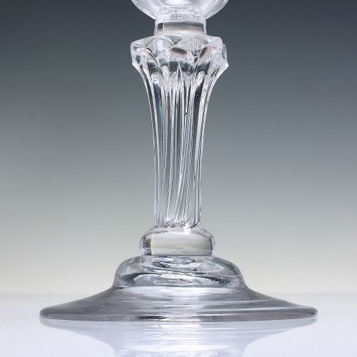 RARE 18TH CENTURY CHAMPAGNE GLASS C1740 - ADDITIONAL PHOTO 3