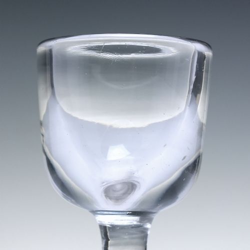 VICTORIAN DECEPTIVE TOASTMASTER WINE GLASS C1860 - ADDITIONAL PHOTO 2