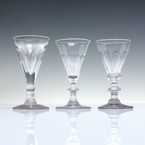 SIX ASSORTED GEORGIAN AND VICTORIAN GIN PORT WINE GLASSES C182050 - ADDITIONAL PHOTO 2