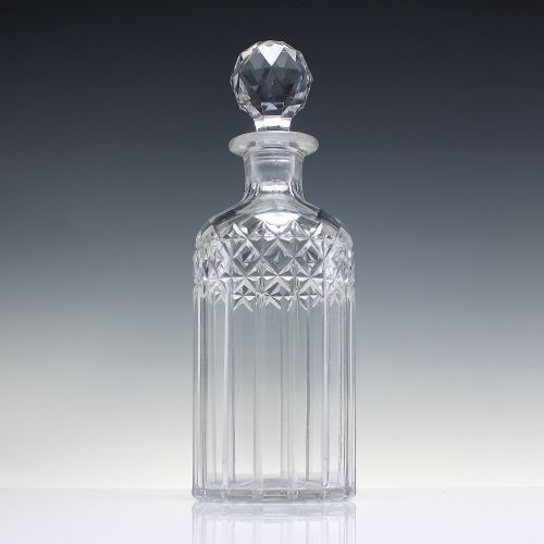 VICTORIAN GLASS WHISKY OR WINE GLASS DECANTER C1880 - ADDITIONAL PHOTO 1