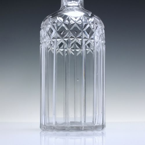 VICTORIAN GLASS WHISKY OR WINE GLASS DECANTER C1880 - ADDITIONAL PHOTO 2