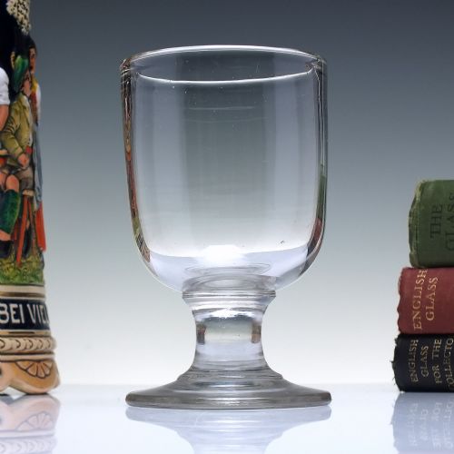 victorian tavern glass rummer c1860 - CATEGORY: ANTIQUE GLASS - DATED 1860