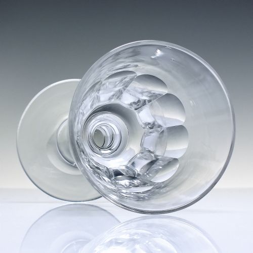 FOUR VICTORIAN GLASS RUMMERS C1870 - ADDITIONAL PHOTO 4