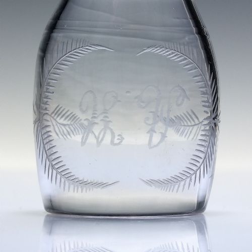 GEORGIAN 'BOOT' STIRRUP WINE GLASS C1830 - ADDITIONAL PHOTO 3