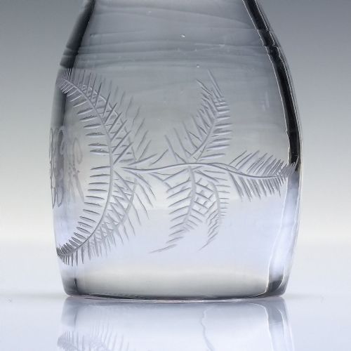 GEORGIAN 'BOOT' STIRRUP WINE GLASS C1830 - ADDITIONAL PHOTO 4