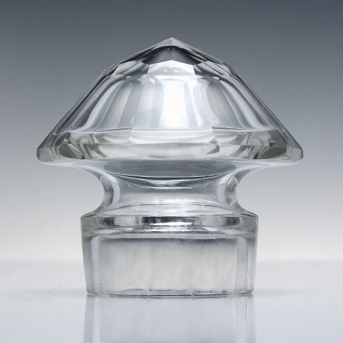 PAIR VICTORIAN GLASS PICKLE PRESERVE JARS C1880 - ADDITIONAL PHOTO 5