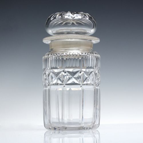john walsh glass pickle preserve jar c1926 - CATEGORY: ANTIQUE GLASS - DATED 1920