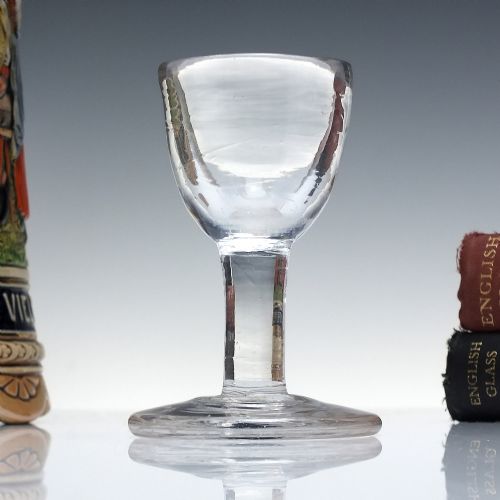 18th century deceptive toastmaster dram glass c1750 - CATEGORY: ANTIQUE GLASS - DATED GEORGIAN