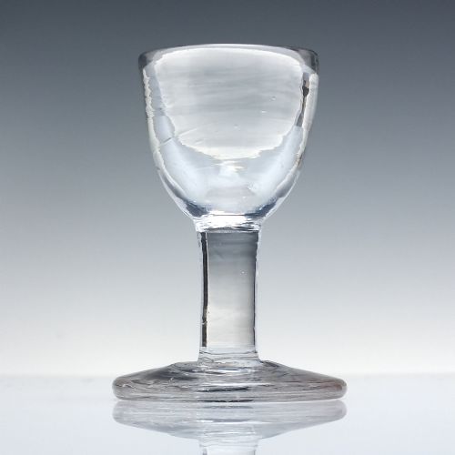 18TH CENTURY DECEPTIVE TOASTMASTER DRAM GLASS C1750 - ADDITIONAL PHOTO 1