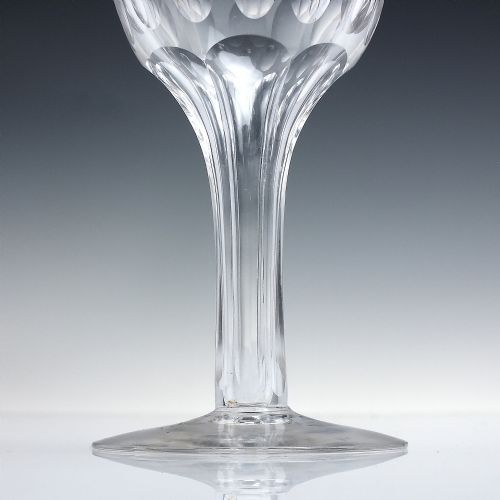 FOUR ANTIQUE VICTORIAN HOLLOW STEM CHAMPAGNE GLASSES C1890 - ADDITIONAL PHOTO 2