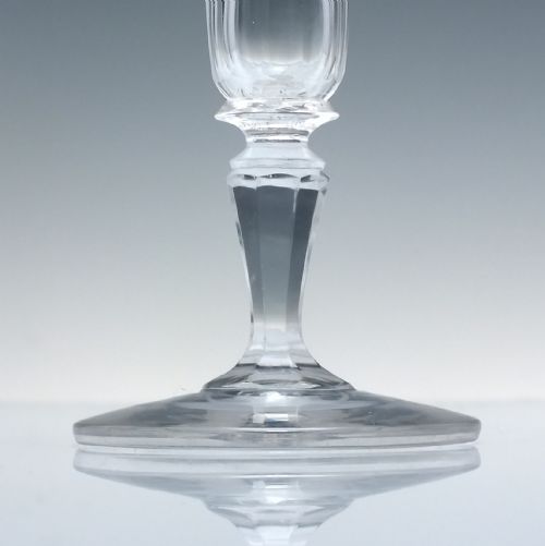 VICTORIAN PAN TOP CHAMPAGNE GLASS C1870 - ADDITIONAL PHOTO 2