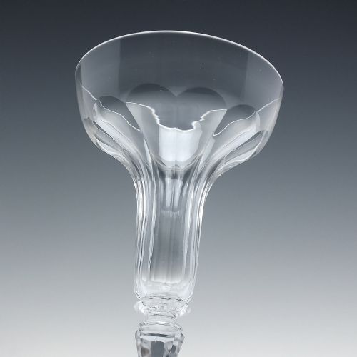 VICTORIAN PAN TOP CHAMPAGNE GLASS C1870 - ADDITIONAL PHOTO 3