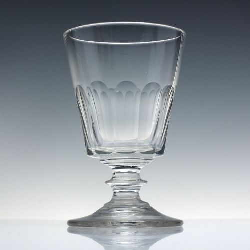 GEORGIAN BUCKET BOWL GLASS RUMMER C1820 - ADDITIONAL PHOTO 1