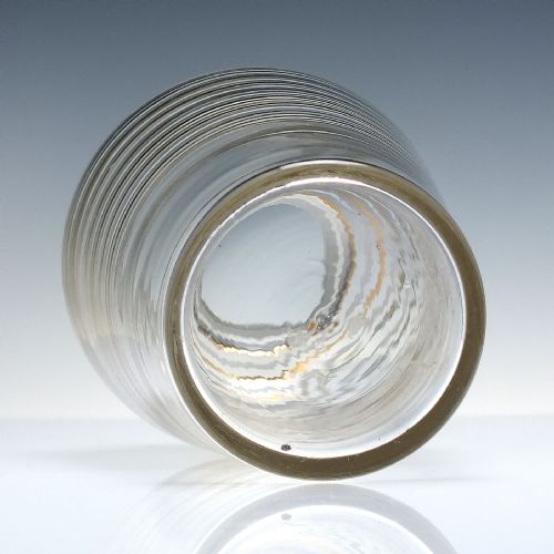 ART DECO GLASS COCKTAIL DECANTER SHAKER C1930 - ADDITIONAL PHOTO 5