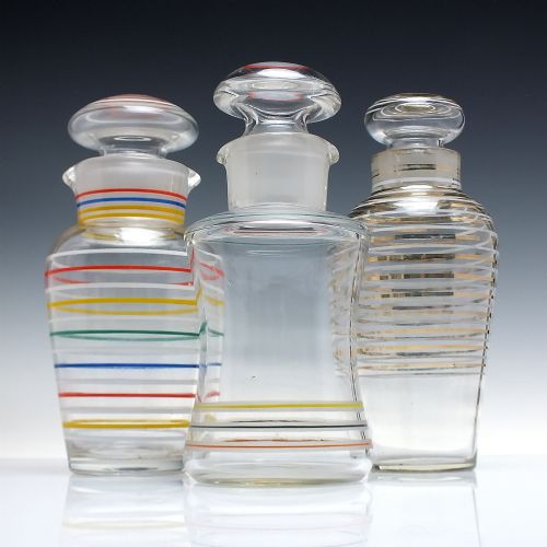 ART DECO GLASS COCKTAIL DECANTER SHAKER C193060 - ADDITIONAL PHOTO 2