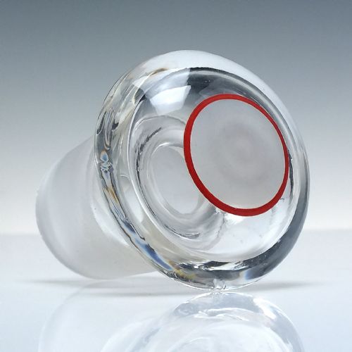 ART DECO GLASS COCKTAIL DECANTER SHAKER C193060 - ADDITIONAL PHOTO 4