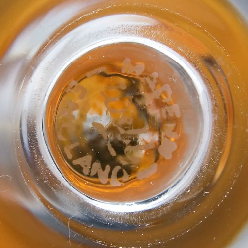 RARE SET OF SIGNED THOMAS WEBB ORANGE BOWL WINE GLASSES C193549 - ADDITIONAL PHOTO 5