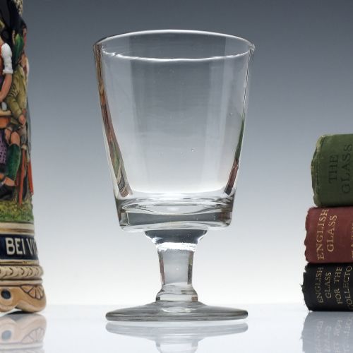 victorian glass rummer c1870 - CATEGORY: ANTIQUE GLASS - DATED 1870