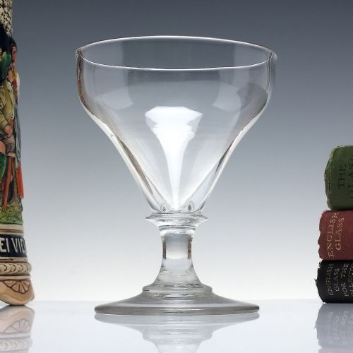 large 19th century glass rummer c1830 - CATEGORY: ANTIQUE GLASS - DATED GEORGIAN