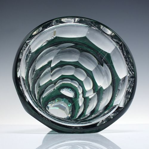 ART DECO VAL ST LAMBERT GLASS SHIPS DECANTER C1930 - ADDITIONAL PHOTO 3