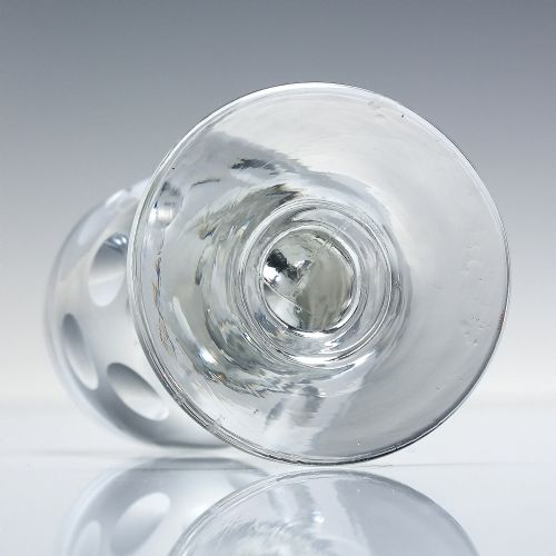 SIX VICTORIAN LENS CUT DRAM GLASSES C1870 - ADDITIONAL PHOTO 4