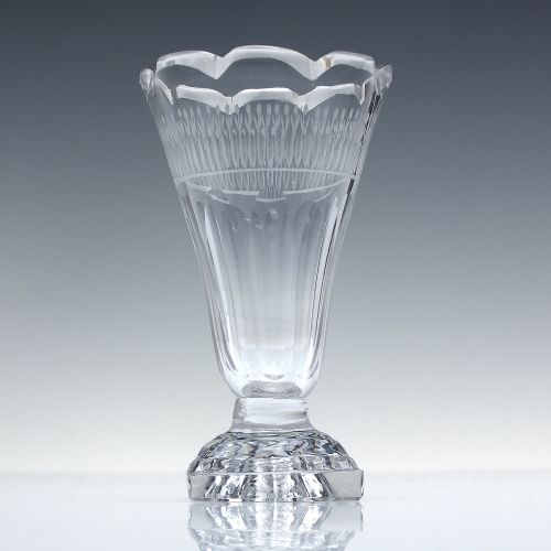 GEORGIAN ENGRAVED AND CUT JELLY GLASS C1800 - ADDITIONAL PHOTO 1