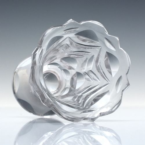 18TH CENTURY VESICA CUT JELLY GLASS C1790 - ADDITIONAL PHOTO 2