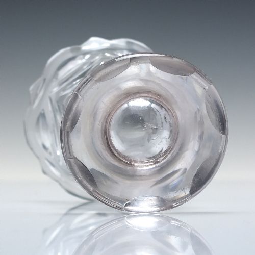 18TH CENTURY VESICA CUT JELLY GLASS C1790 - ADDITIONAL PHOTO 3