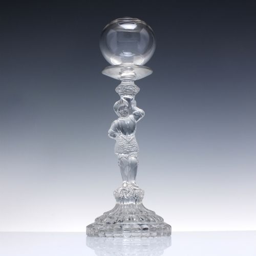 TALL 19TH CENTURY FRENCH LACEMAKERS LAMP C1850 - ADDITIONAL PHOTO 1
