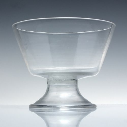18th century glass sugar bowl c1790 - CATEGORY: ANTIQUE GLASS - DATED GEORGIAN