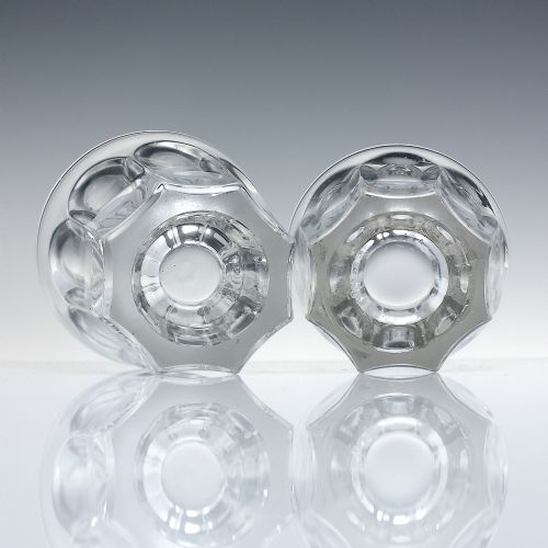 PAIR 19TH CENTURY WHISKY GLASS TUMBLERS C1870 - ADDITIONAL PHOTO 5