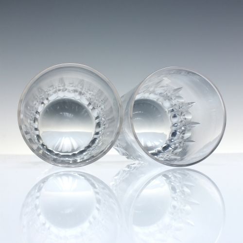 PAIR VICTORIAN GLASS WHISKY TUMBLERS C18801900 - ADDITIONAL PHOTO 1