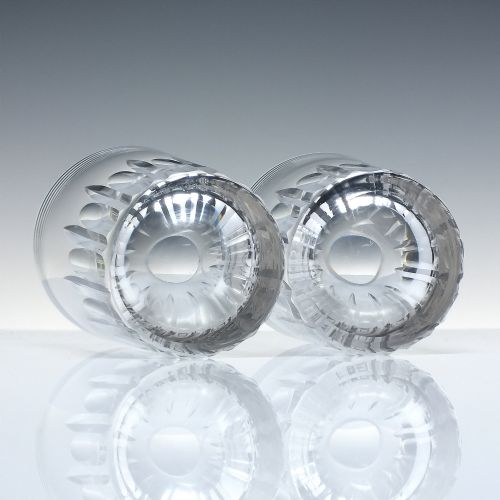 PAIR VICTORIAN GLASS WHISKY TUMBLERS C18801900 - ADDITIONAL PHOTO 2