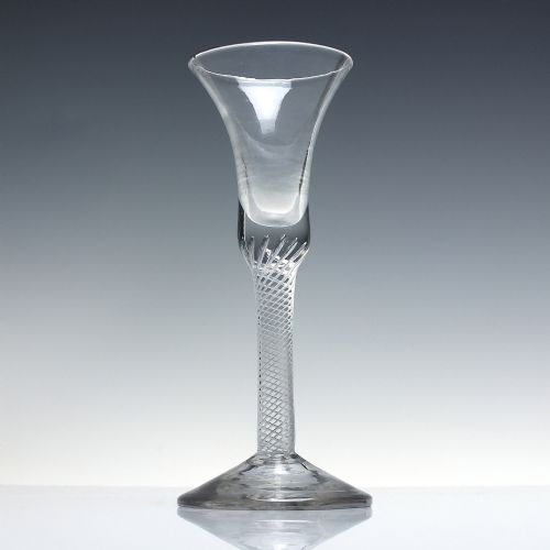 18TH CENTURY AIR TWIST WINE GLASS C1750 - ADDITIONAL PHOTO 1