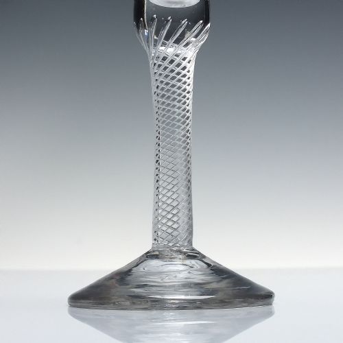 18TH CENTURY AIR TWIST WINE GLASS C1750 - ADDITIONAL PHOTO 2