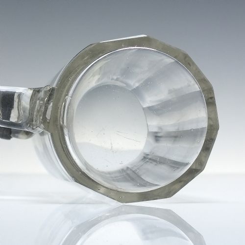 ANTIQUE VICTORIAN HALF PINT GLASS TANKARD C1880 - ADDITIONAL PHOTO 3