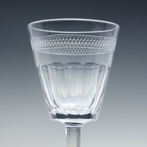 PAIR OF 18TH CENTURY ANGLO IRISH WINE GLASSES C1790 - ADDITIONAL PHOTO 1