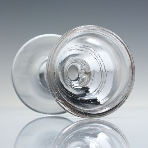 VICTORIAN PENNY LICK GLASS C1880 - ADDITIONAL PHOTO 2